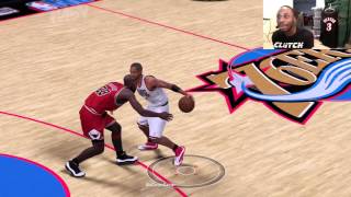 Can I Recreate Allen Iverson's Famous Crossover against the GOAT Michael Jordan!! NBA2K16 Gameplay