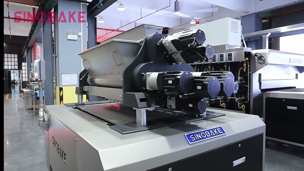 SINOBAKE TWO COLOR/ THREE COLOR COOKIE MACHINE/ CHOCOLATE FILLING MACHINE/ BANGLADESH/ HIGH QUALITY