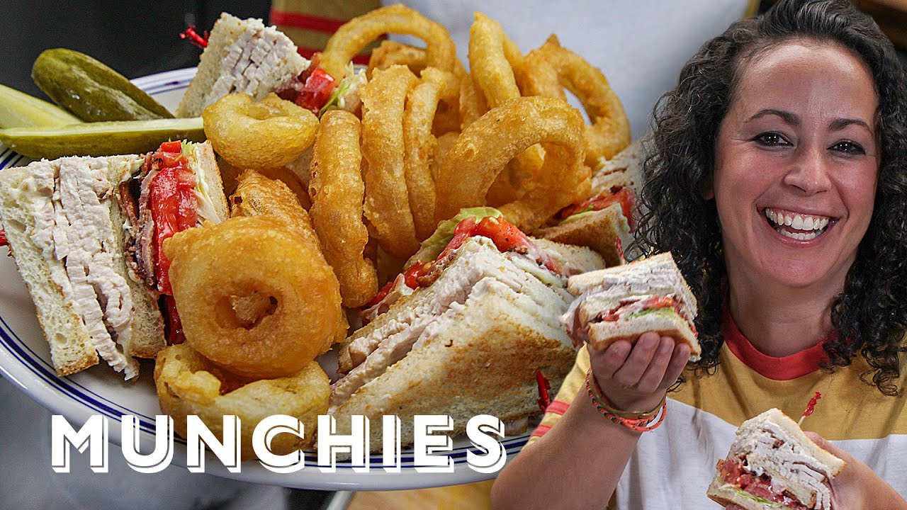 Turkey Club Sandwich & Perfect Onion Rings | The Cooking Show | Munchies