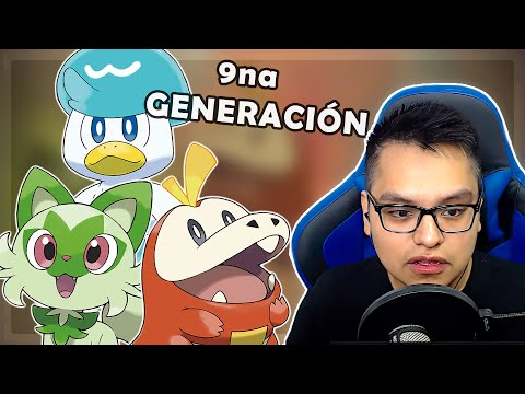 Maestro Pokémon REACCIONA a Pokémon Escarlata & Púrpura! Novena Generación