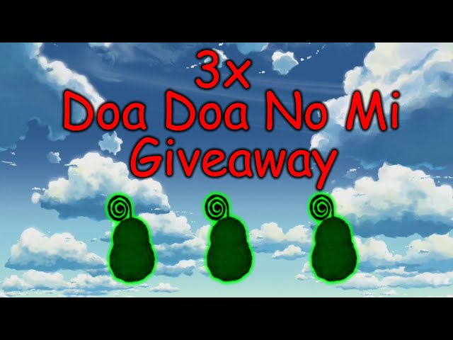 Doa Doa no mi v1  Roblox Project XL 