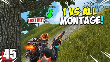 ROS 1 VS ALL MONTAGE & HIGHLIGHTS! #45 (Rules of Survival)
