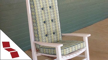 How to Measure for a Custom Rocking Chair Cushion