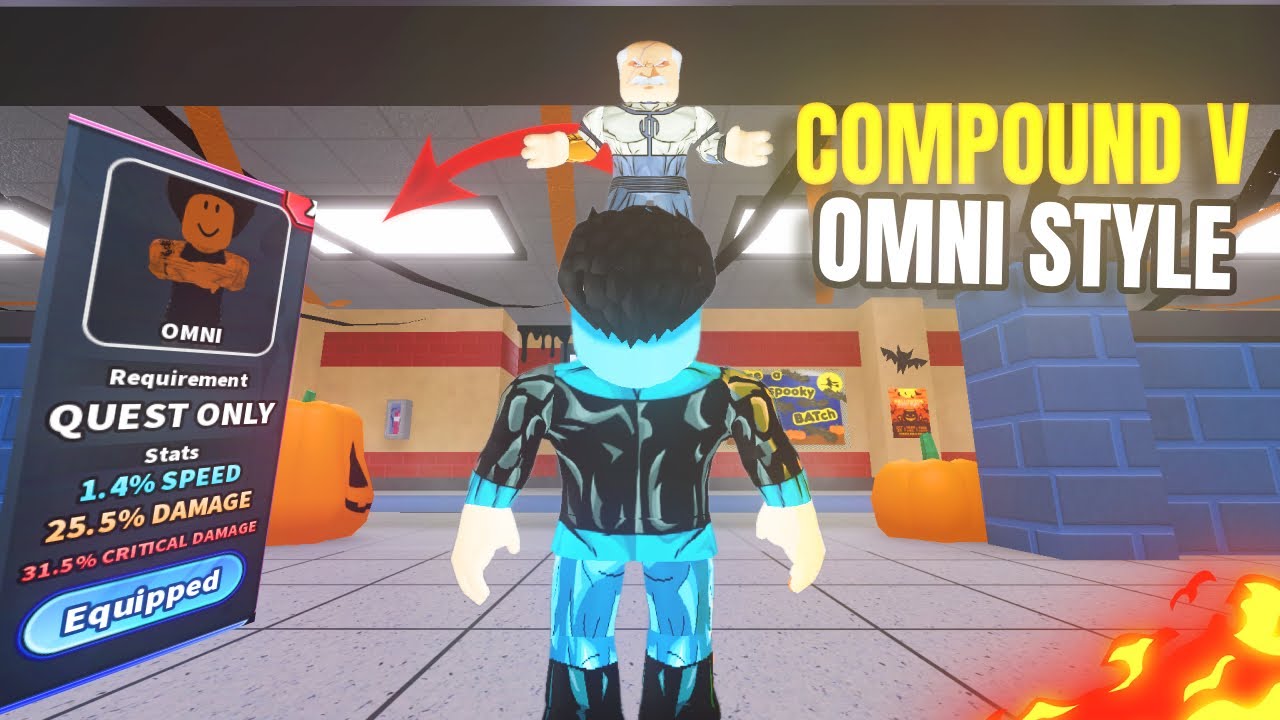How to Unlock OMNI STYLE Fast (Roblox Fight in A School) YouTube