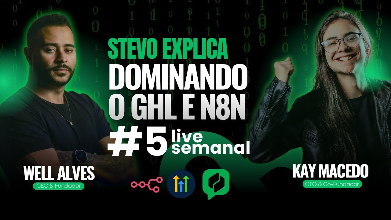 Stevo Explica #5 Live semanal Dominando GHL / N8N