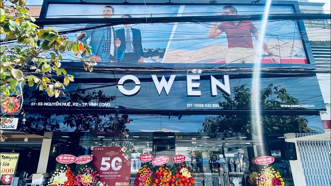 shop bán đồ nam  New 2022  Owen Shop Quần Áo Nam Mới Khai Trương Tại Thành Phố Vĩnh Long | Khương Nhựt Minh