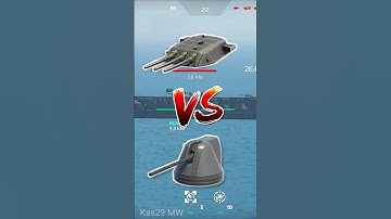 3x Yamato Cannon Vs 3x Cannon Type 71 modern warships #modernwarship #shorts