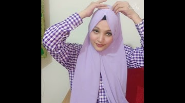 Hijab Tutorial for Long Face Shape... #fashion #hijabfashion #hijabstyle #hijabi #hijabtutorial