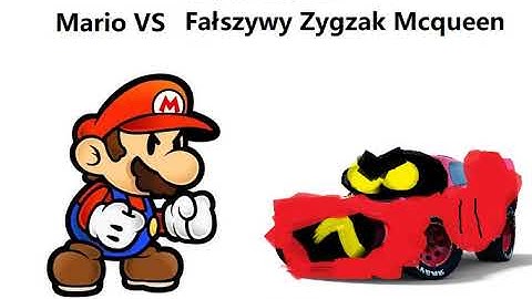 PS2 Polish Bootleg Mario VS Fake Lightning Mcqueen Continue + Game Over Screen
