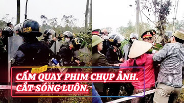 Cấm quay phim chụp ảnh. Cắt sóng luôn.