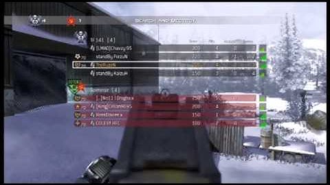 Mw2 Gb 4v4 Dispute MapTwo Derail - Ross Davies x
