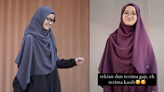 Tutorial Khimar Syar'i Square by Hijab Alila | Model Salamah