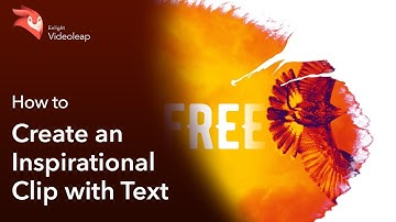 Enlight Videoleap: How to Create an Inspirational Clip with Text