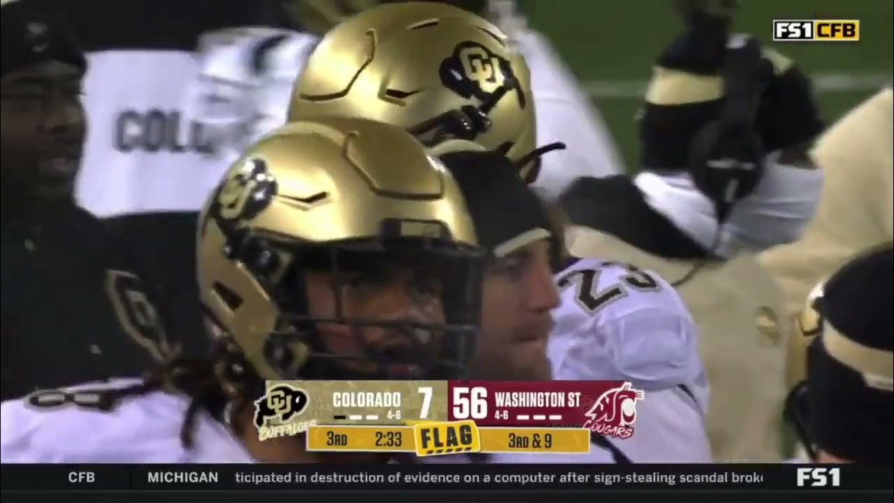 Colorado's backup QB catches own pass and then throws INT on same play