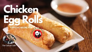 Panda Express Copycat Chicken Egg Rolls | The Casual Café™