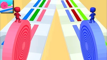 Layers Roll || Max Level‼️All Level Gameplay Android/iOS, New Update Level 36-37