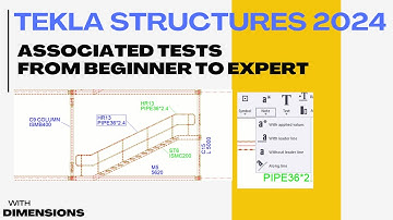 Tekla Structures 2024: Associated Texts:  From Beginner to Expert