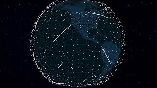 Starlink Satellite Tracking 5/28/2021 x20 speed