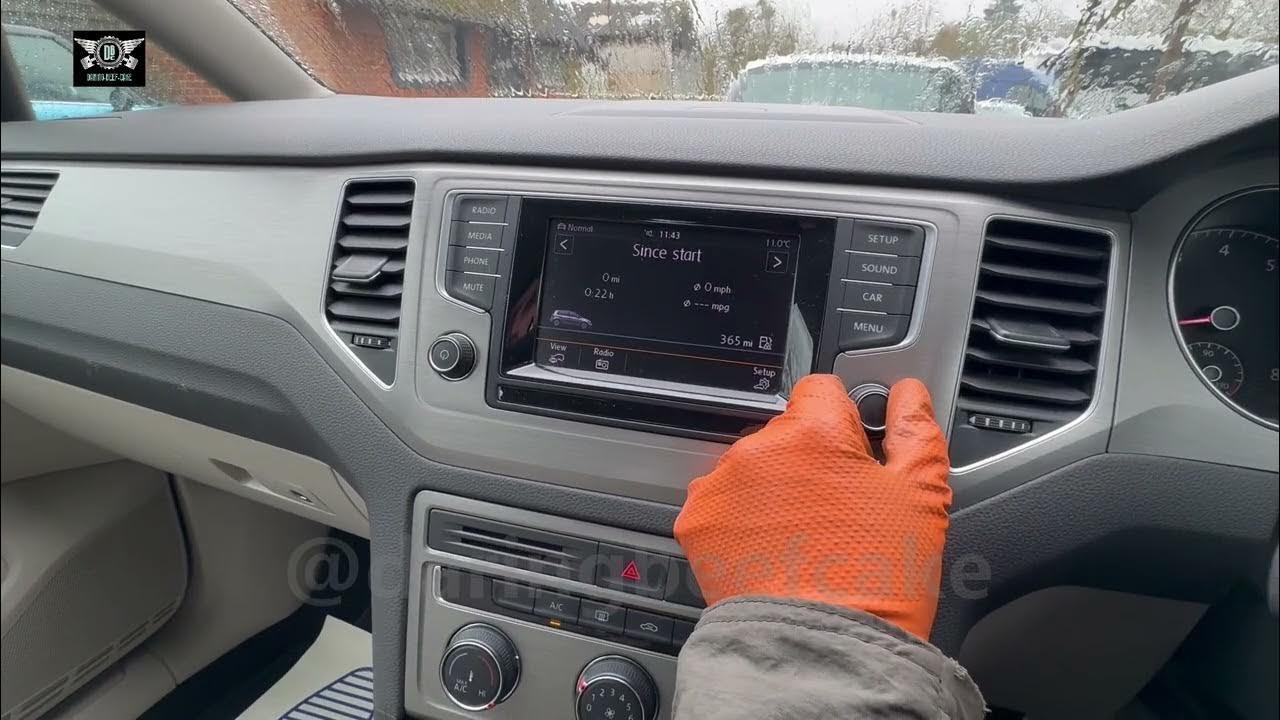 How to reset service now and inspection due on Vw mk7 YouTube