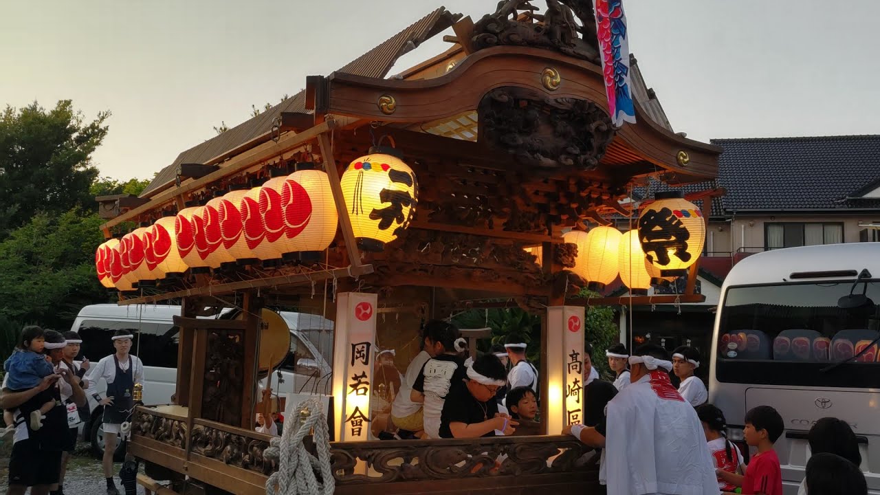 2024.5.4 南房総市岩井高崎地区　岡区　岡若會春祭り