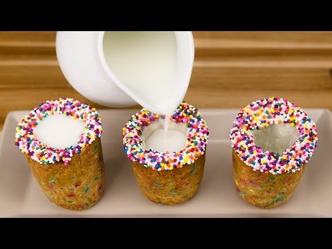 Milk And Cookie Shots With Rainbow Chocolate Chips From Cookies Cupcakes And Cardio-11-08-2015