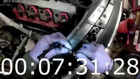 Audi S8 V10 ENGINE REMOVAL AND TEARDOWN Part 3: Strut brace, ECUs, more hoses