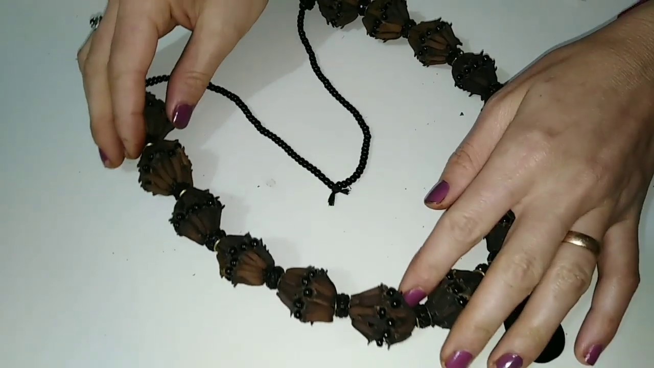 چۆنیەتی دروستکردنی جوانترین ملوانکەی مێخەک(قەنەفڵ) اجمل قلادة القرنفل How To Make Necklace Carnation