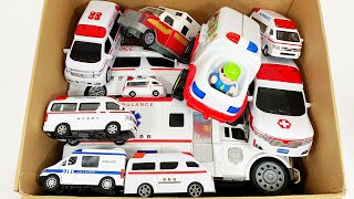 救急車のミニカー走る緊急走行テスト坂道走行です☆ Ambulance minicar runs in an emergency with sirens sounding!