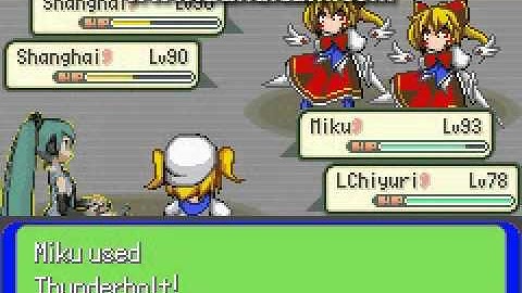 Touhoumon World Link Kryuzei battle