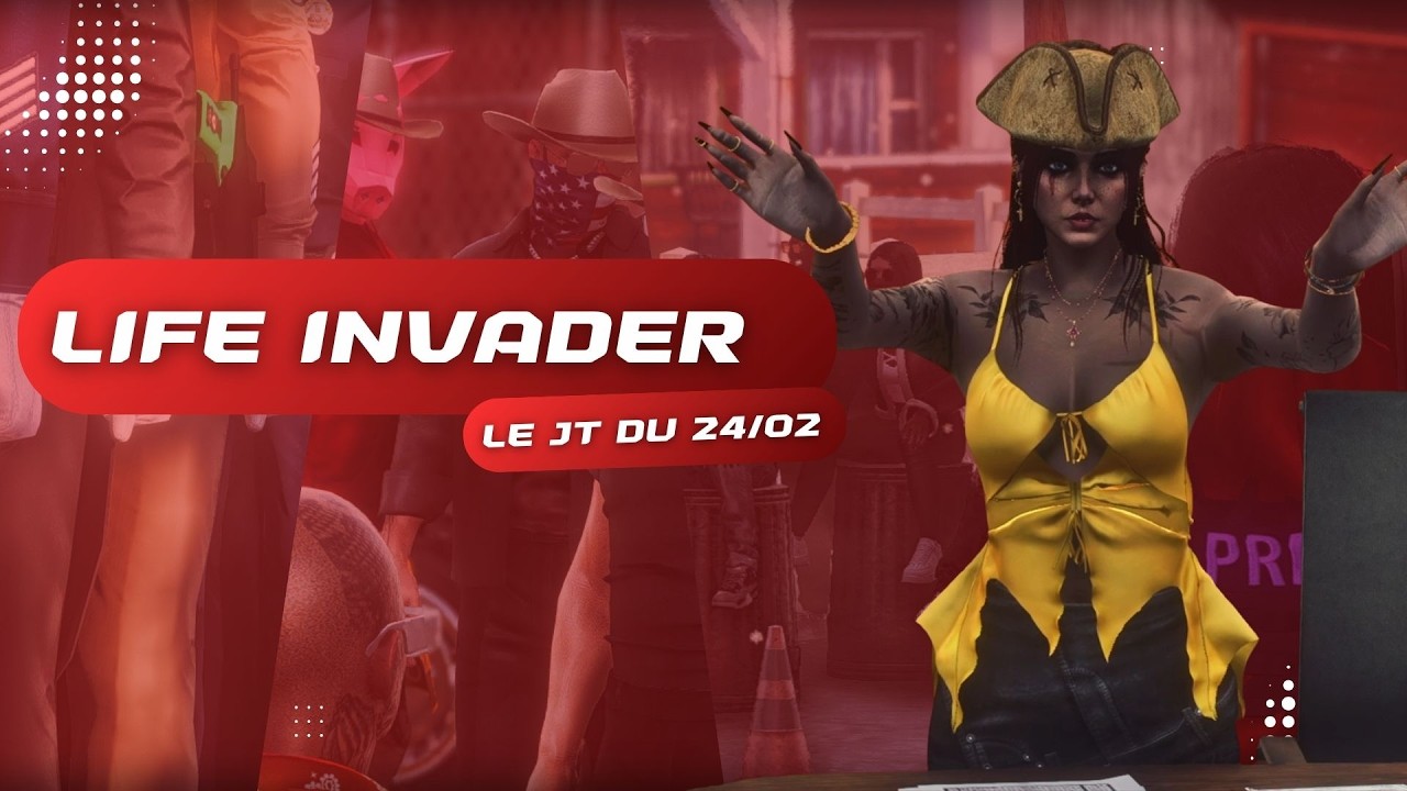 JT du 24/02 | LIFE INVADER