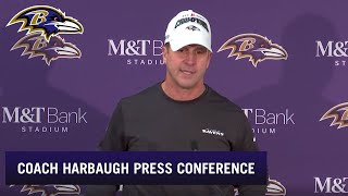 John Harbaugh: Division Title Is Our First Goal