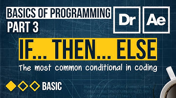 Basics of Programming - 03 - If... Then... Else...