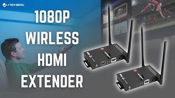 1X2 1080p Wireless HDMI Extender Kit Unboxing And Review