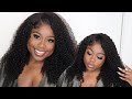😍✨ Natural HD KINKY CURLY WIG | @ISEEHAIR Hair Princess Collection