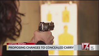 NC lawmakers propose changes to concealed carry