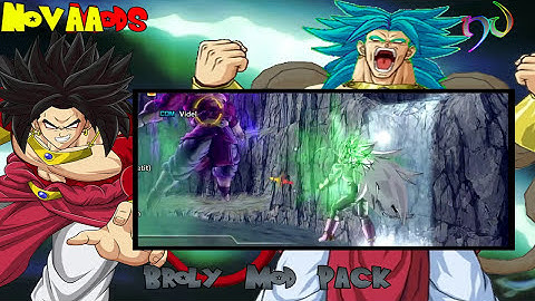 ► Dragon Ball Xenoverse ◄ : SSJ5 Vegeta, SSJ5 Goku & Trunks VS Broly SSJ4 Broly 【Mod Preview】