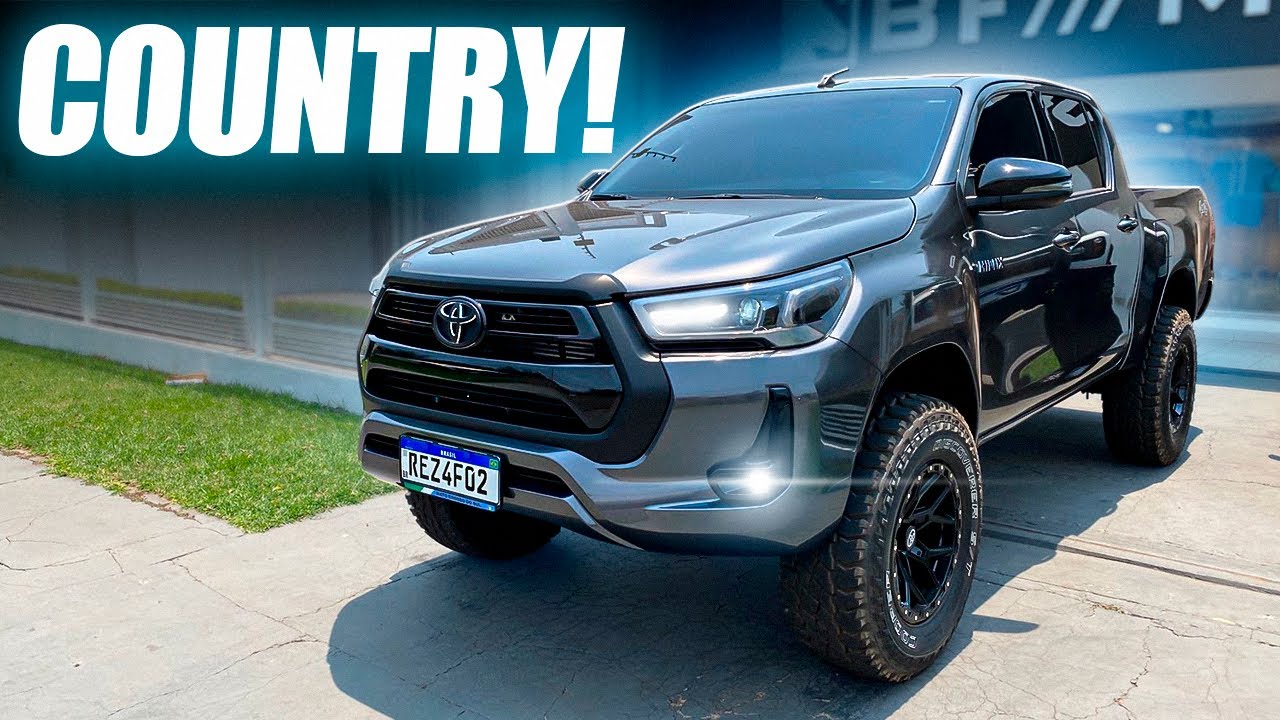 TRANSFORMOU A HILUX SR EM SRX, PROJETO MAIS TOP!!