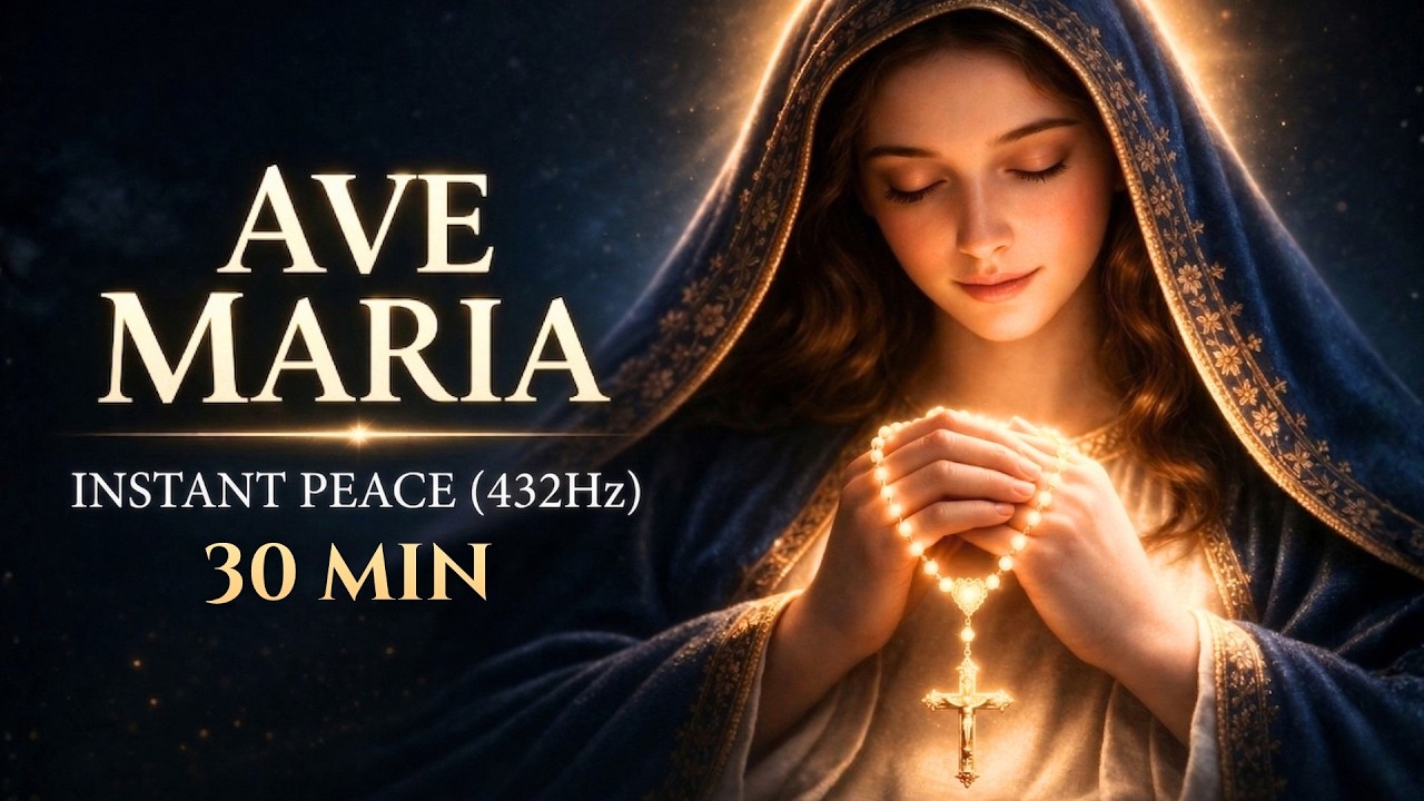Ave Maria (432Hz) for Immediate Peace: 30 Minutes of Powerful Prayer ...