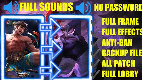 CHOU ELITE SKIN INTO KOF SKIN SCRIPT FULL SOUNDS WITH BACKUP FILE | NO PASSWORD