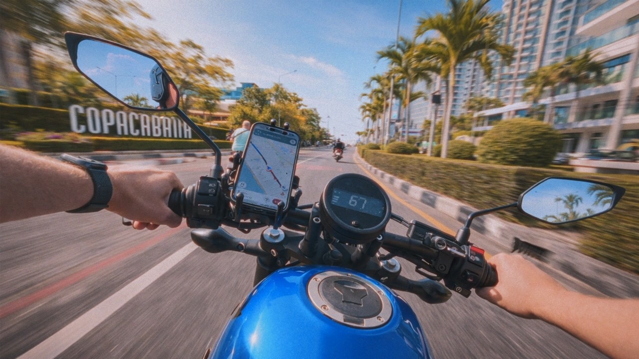 Morning Ride to Work in Pattaya 🇹🇭 | Honda Rebel 300 POV
