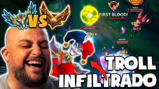 😱 ¡5 OROS vs 5 CHALLS pero con UN TROLL INFILTRADO! NUEVO RETO