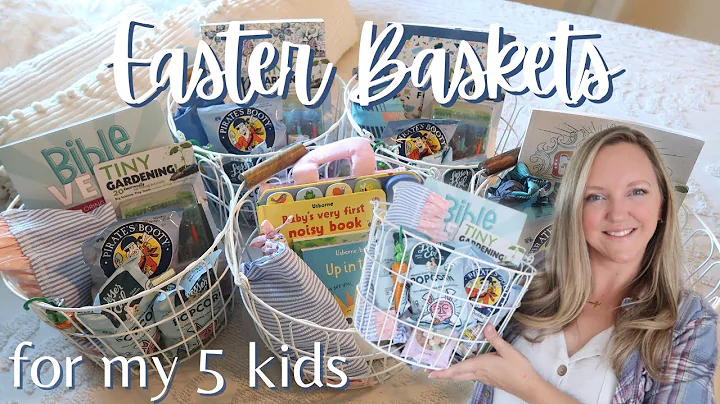 EASTER BASKETS FOR MY 5 KIDS || INFANT TO TEEN, BOYS AND GIRLS