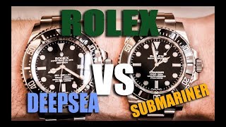 Rolex Submariner vs Deepsea