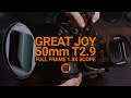 A super cheap full frame anamorphic lens great joy 50mm t29 18x anamorphic