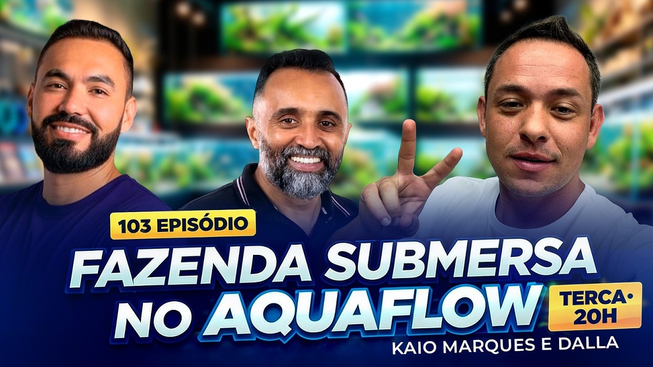 FAZENDA SUBMERSA no AQUAFLOW - #103 - YouTube