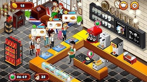 1. OPENING CAFE - Cafe Panic: Cooking Restaurant Gameplay Walkthrough (Android, iOS)