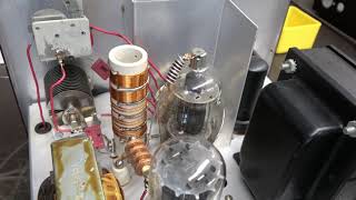 Vintage Ef Johnson Adventurer Cw Transmitter Repair Operation Demo Collectors Dream