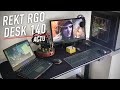 Rekt rgo desk 140  le bureau pour gamer qui se montre  la hauteur