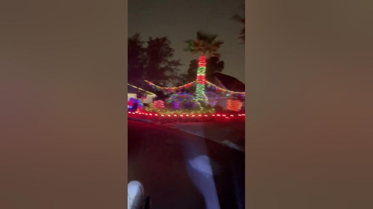 Windcrest Christmas lights ride 2022 YouTube