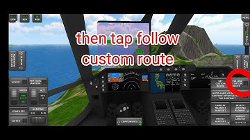 how to active auto pilot mode in turboprop flight simulator game.